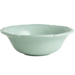 Gien - Rocaille Pastel - 1 Bowl XL cereal - 45 cl, Ø 18 cm - Verde Celadon
