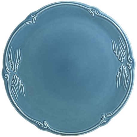Gien - Rocaille Pastel - 1 Cake platter - Ø 34 cm - Bleu givre