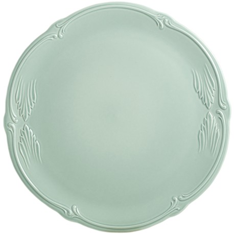 Gien - Rocaille Pastel - 1 Cake platter - Ø 34 cm - Vert celadon