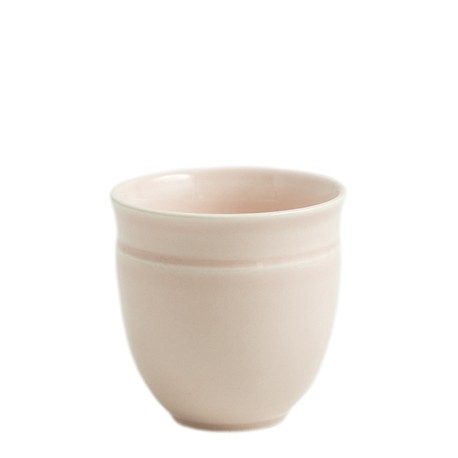 Gien - Rocaille Pastel - 2 Bowls 3 oz - 9 cl - H 6,7 cm - Rose poudre