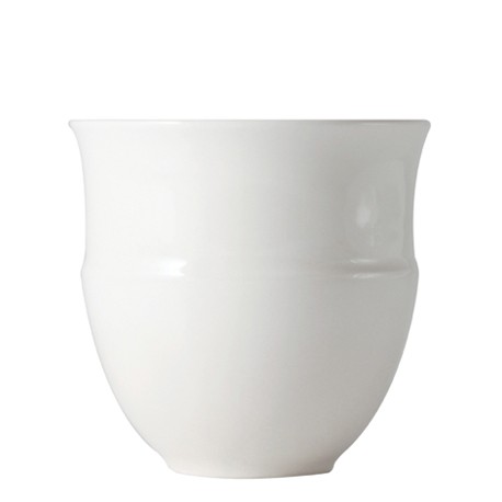 Gien - Rocaille Pastel - 2 Bowls 7 ½ oz - 22 cl - H 8,6 cm - Blanc