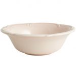 Gien – Rocaille Pastel – 2 Bowls XL cereal- 45 cl, Ø 18 cm – Rose poudre