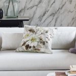 Perna Decorativa – Carrara Fiore Platinum Cushion – Designers Guild