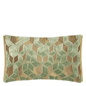Perna Decorativa - Fitzrovia Antique Jade Cushion - Designers Guild