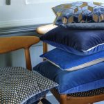 Perna Decorativa – Fitzrovia Cerulean Cushion – Designers Guild