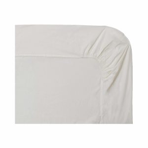 Nina Ricci - Point du Jour - fitted sheet - 160x200cm - Ivory