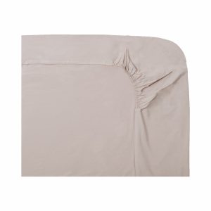 Nina Ricci -  Point du Jour - fitted sheet - 160x200cm, nude