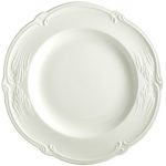 Gien – Rocaille Blanc – 1 Round deep dish – Ø 32 cm – white