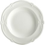 Gien - Rocaille Pastel - 4 Soup plates - Ø 22,5 cm - Blanc