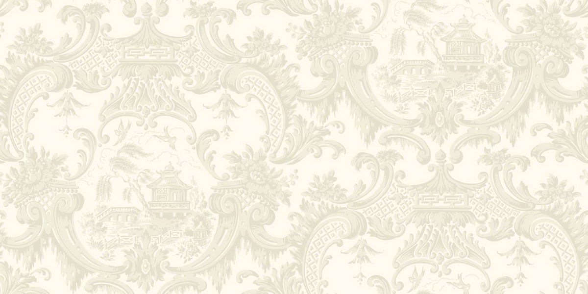 Tapet - Cole and Son - Archive Anthology - Chippendale China-Chippendale China 3010 - Half drop - 52 cm x 10.05 m