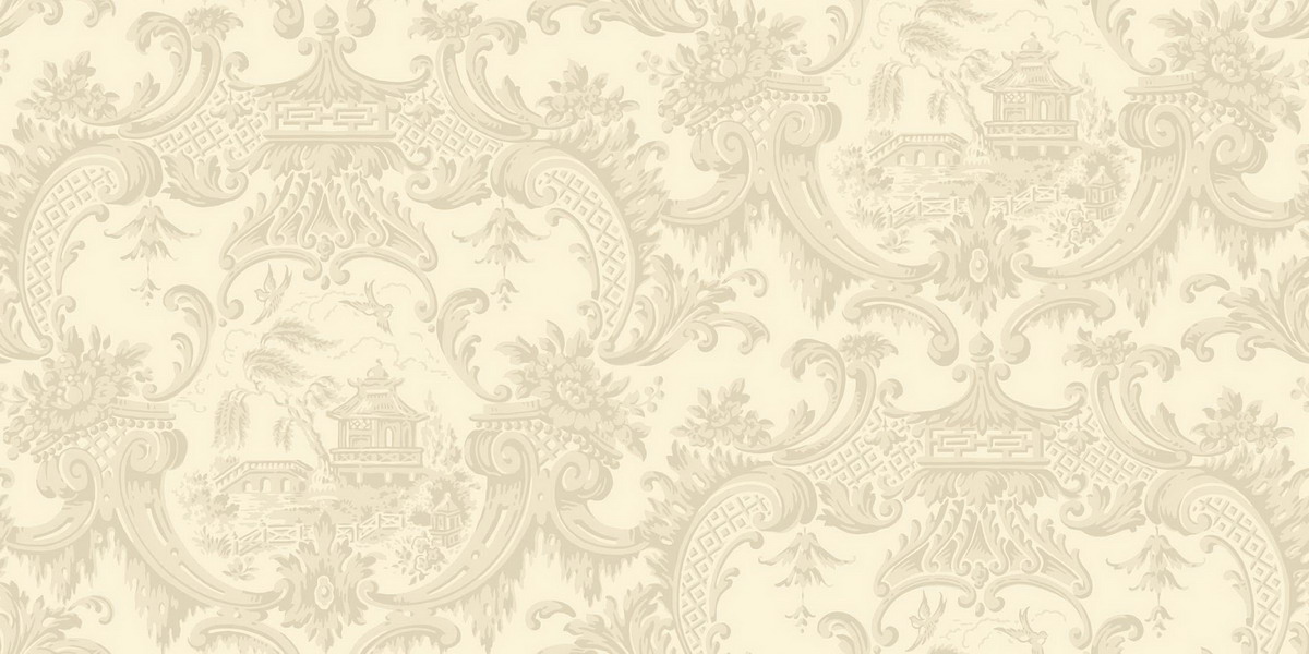 Wallpaper - Cole and Son - Archive Anthology - Chippendale China-Chippendale China 3011 - Half drop - 52 cm x 10.05 m