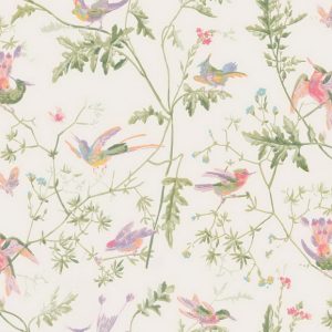 Wallpaper - Cole and Son - Archive Anthology - Hummingbirds-Hummingbirds 14067 - Half drop - 52 cm x 10.05 m
