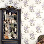 Wallpaper - Cole and Son - Archive Anthology - Madras Violet - Straight match - 52 cm x 10.05 m