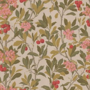 Wallpaper - Cole and Son - Archive Anthology - Strawberry Tree-Strawberry Tree 10047 - Half drop - 53 cm x 10.05 m