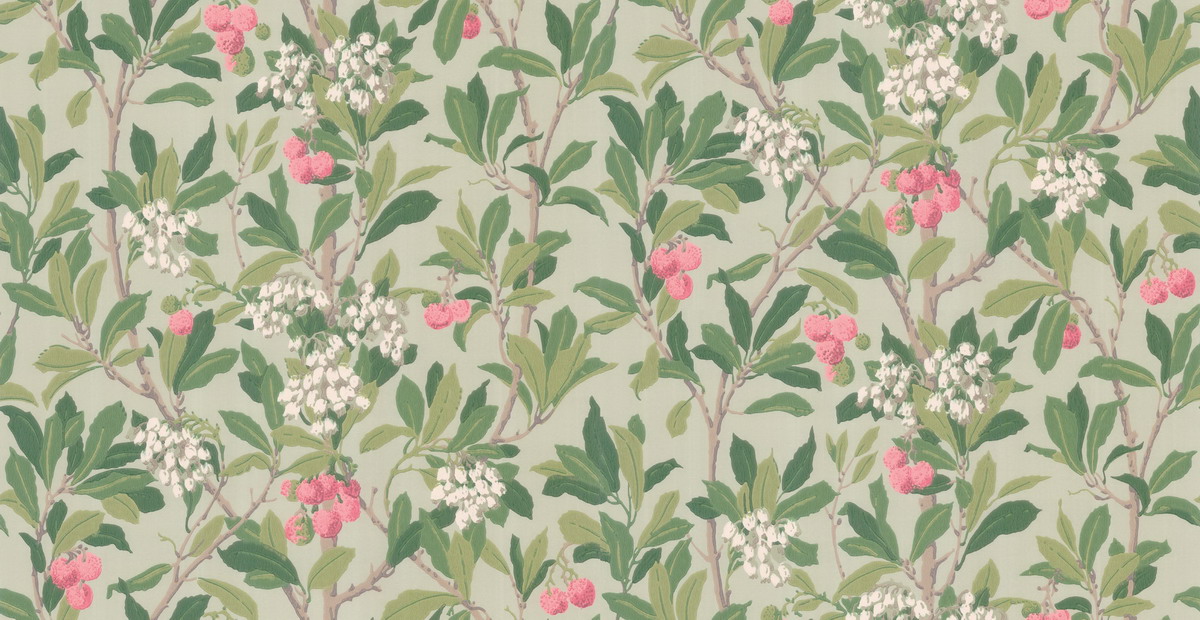 Wallpaper - Cole and Son - Archive Anthology - Strawberry Tree-Strawberry Tree 10048 - Half drop - 53 cm x 10.05 m