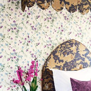 Wallpaper - Cole and Son - Archive Anthology - Sweet Pea - Half drop - 52 cm x 10.05 m