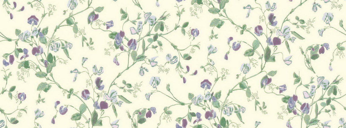 Tapet - Cole and Son - Archive Anthology - Sweet Pea-Sweet Pea 6030 - Half drop - 52 cm x 10.05 m