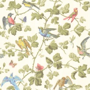 Wallpaper - Cole and Son - Archive Anthology - Winter Birds-Winter Birds 2006 - Straight match - 53 cm x 10.05 m