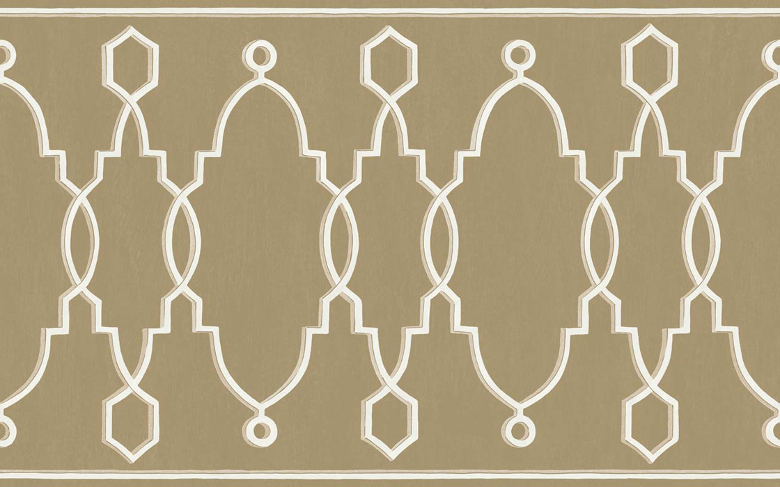 Tapet - Cole and Son - Folie - Parterre Border-Parterre Border 3017 - Straight match - 10.05 m x 40 cm