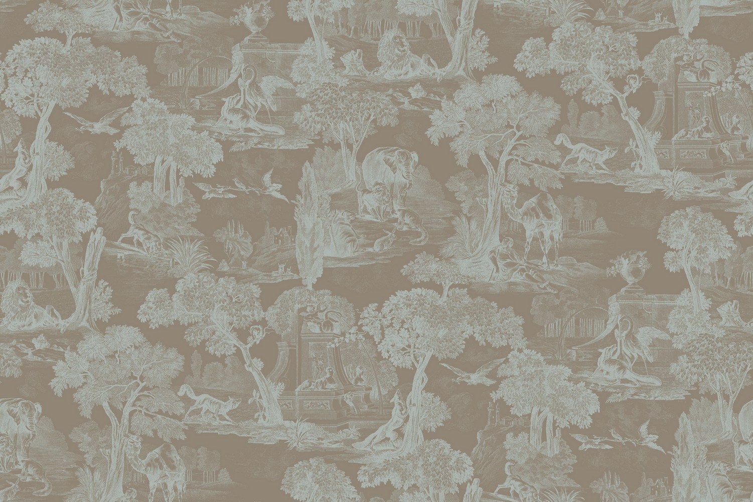 Tapet - Cole and Son - Folie - Versailles-Versailles 15063 - Half drop - 68 cm x 10.05 m