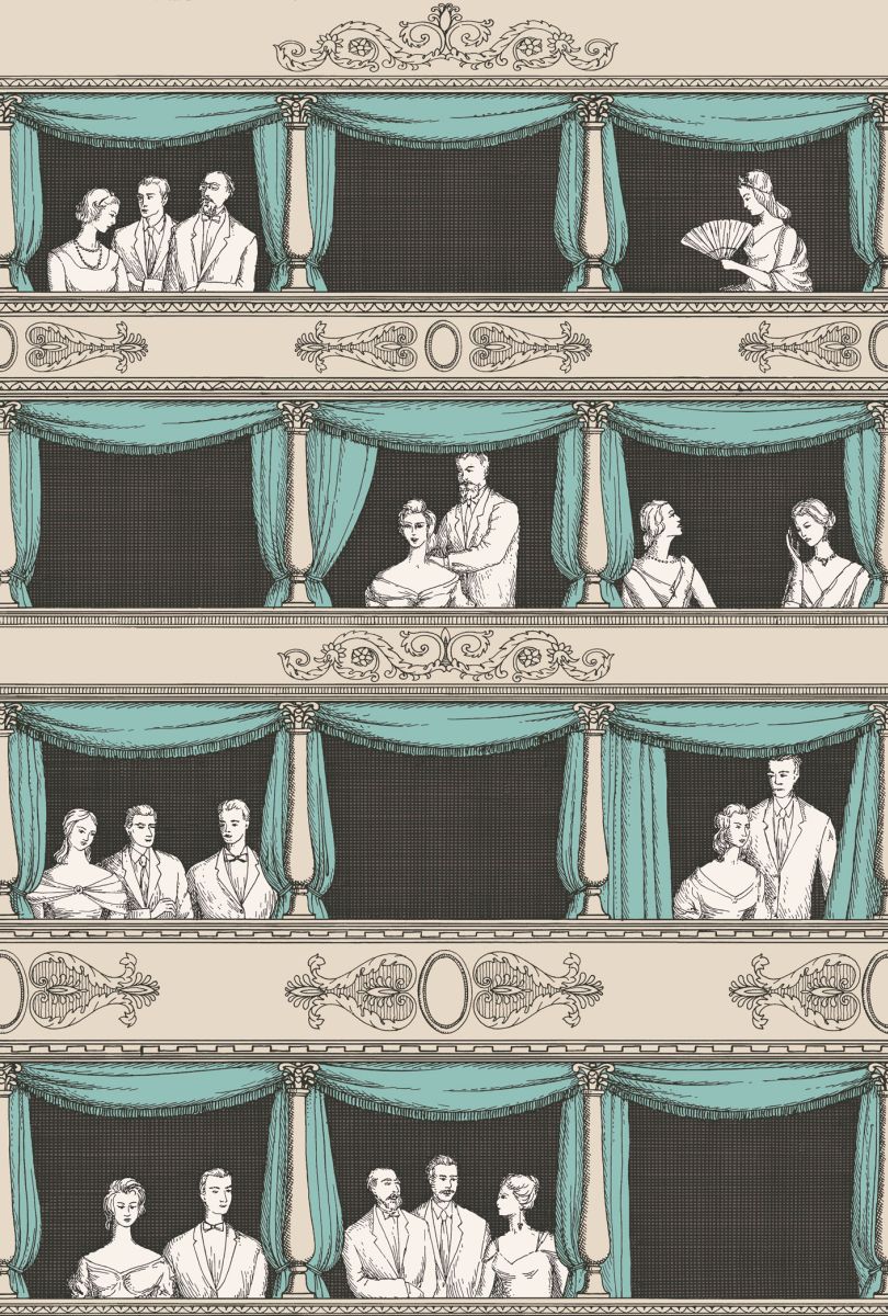Wallpaper – Cole and Son – Fornasetti II – Teatro – Teatro 14043