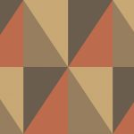 Wallpaper – Cole and Son – Geometric II – Apex Grand – Brick and Black