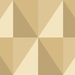 Tapet – Cole and Son – Geometric II – Apex Grand – Gold
