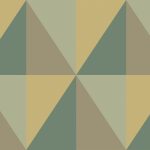 Wallpaper – Cole and Son – Geometric II – Apex Grand – Green