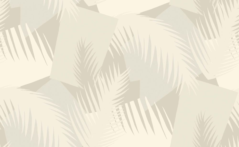 Tapet – Cole and Son – Geometric II – Deco Palm – Grey