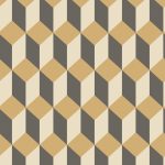 Tapet – Cole and Son – Geometric II – Delano – Gold and Black