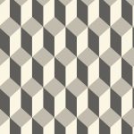 Wallpaper – Cole and Son – Geometric II – Delano – Grey and Black