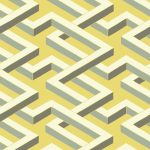Wallpaper – Cole and Son – Geometric II – Luxor – Green