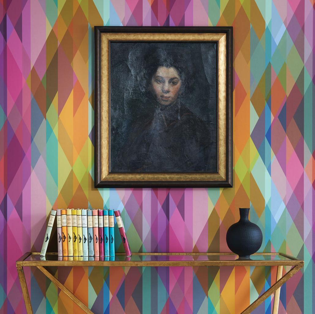 Wallpaper - Cole and Son - Geometric II - Prism - Straight match - 68 cm x 10 m