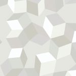 Wallpaper – Cole and Son – Geometric II – Puzzle – White on White