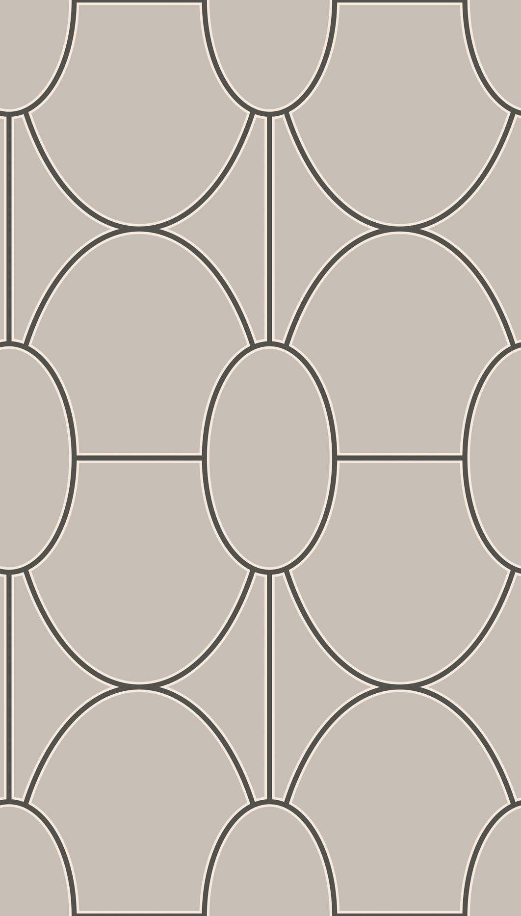 Tapet – Cole and Son – Geometric II – Riviera – Linen