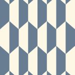 Tapet – Cole and Son – Geometric II – Tile – Blue and White