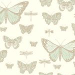 Tapet-Cole-and-Son-Whimsical-Butterflies-amp-Dragonflies-Duck-Egg-on-Ivory-1
