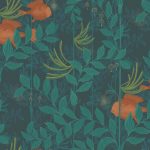 Wallpaper – Cole and Son – Whimsical – Nautilus – Dark Green
