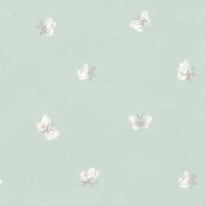 Wallpaper - Cole and Son - Whimsical - Peaseblossom-Duck Egg - Straight match -
