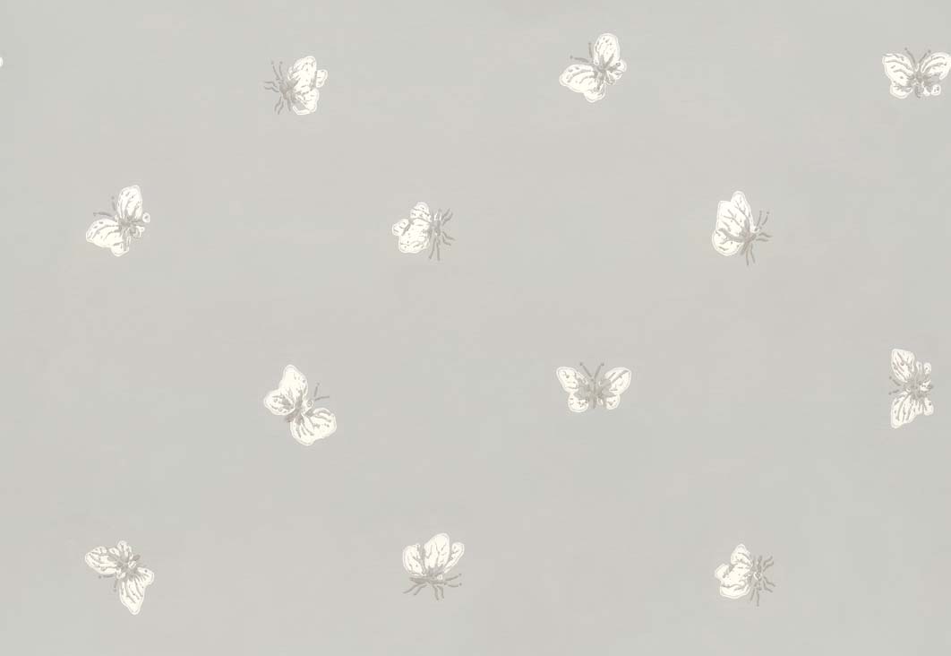Wallpaper - Cole and Son - Whimsical - Peaseblossom-Grey - Straight match -