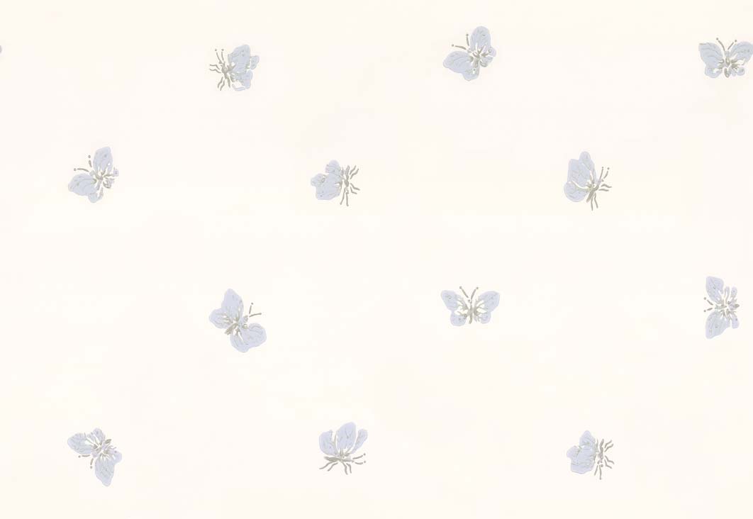Wallpaper - Cole and Son - Whimsical - Peaseblossom-White Lilac - Straight match -