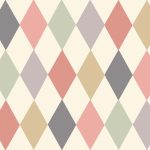 Wallpaper – Cole and Son – Whimsical – Punchinello – Coral Green