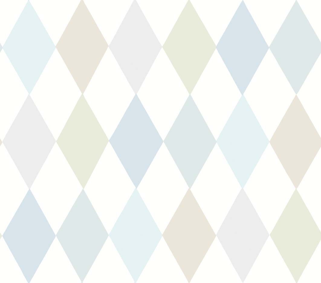 Tapet - Cole and Son - Whimsical - Punchinello-Soft Blue - Straight match -