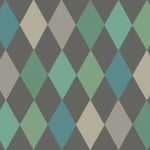 Wallpaper-Cole-and-Son-Whimsical-Punchinello-Teal-on-charcoal-1