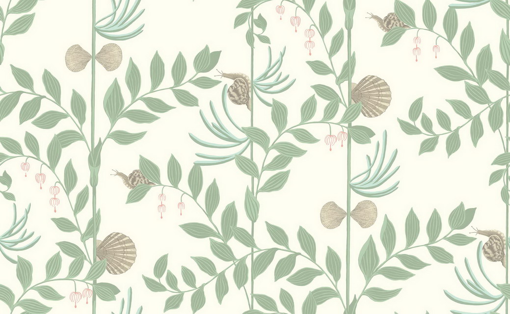 Wallpaper – Cole and Son – Whimsical – Secret Garden – Soft Green