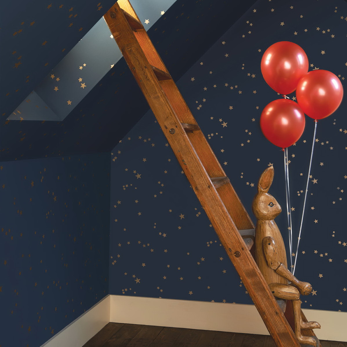 Wallpaper - Cole and Son - Whimsical - Stars - Half drop - 52 cm x 10 m