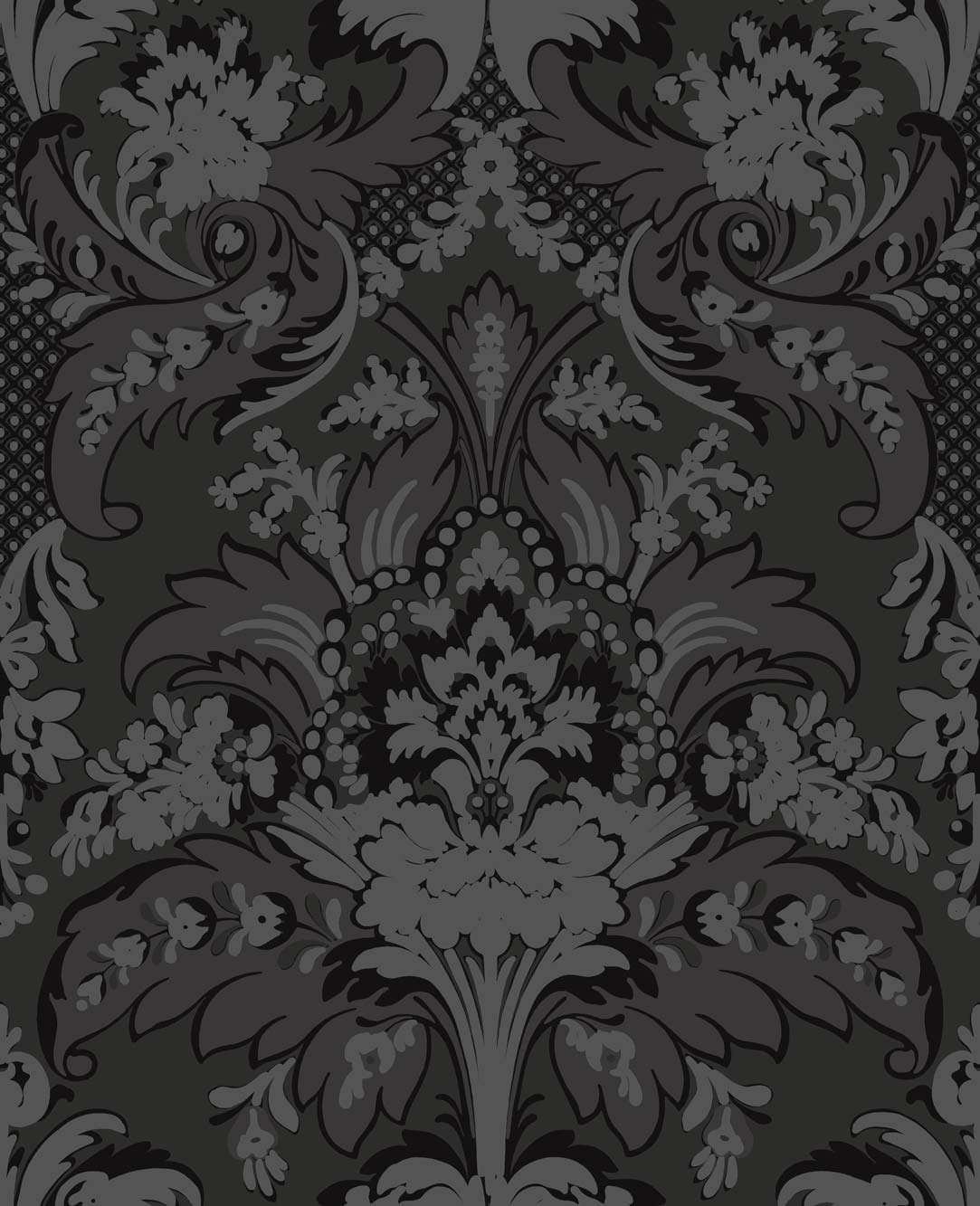Wallpaper - Cole and Son - Albemarle - Aldwych - Black