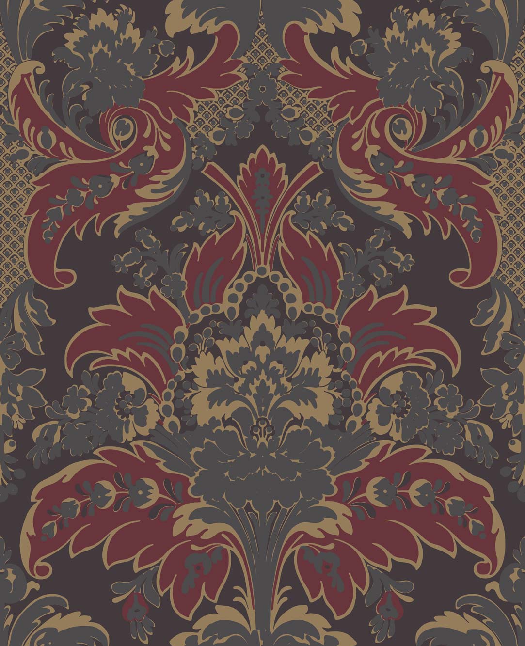 Wallpaper - Cole and Son - Albemarle - Aldwych - Red