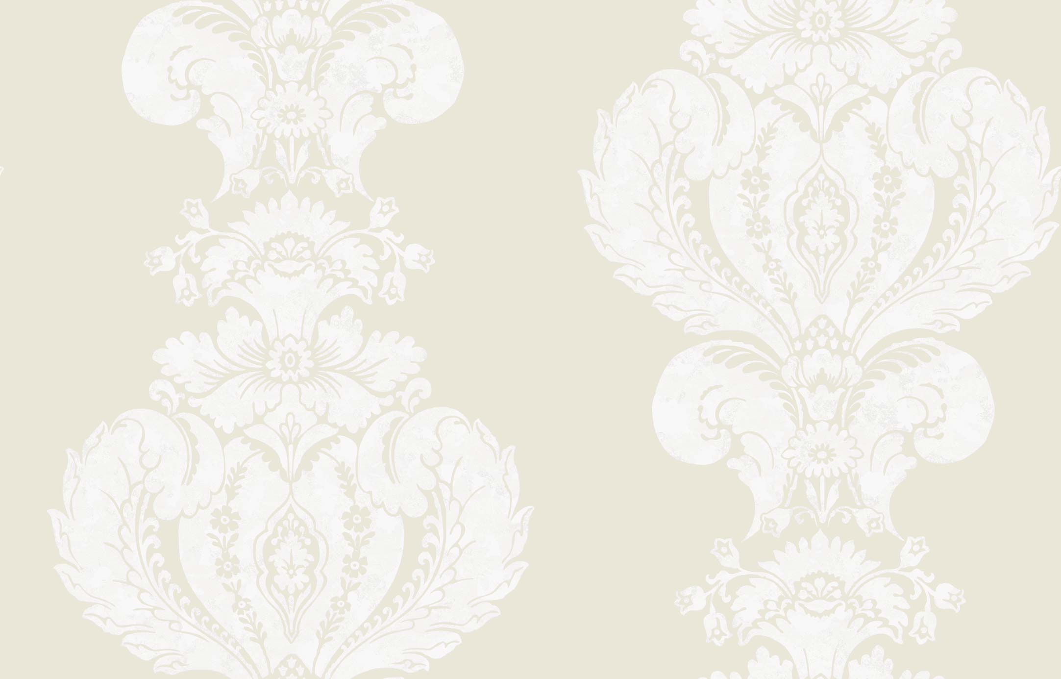 Wallpaper – Cole and Son – Albemarle – Baudelaire – White