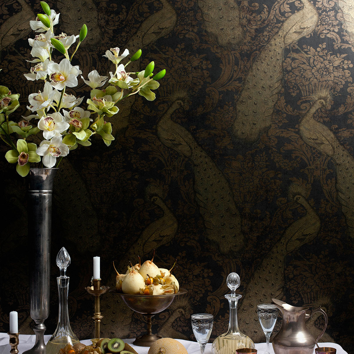 Wallpaper - Cole and Son - Albemarle - Byron - Blue